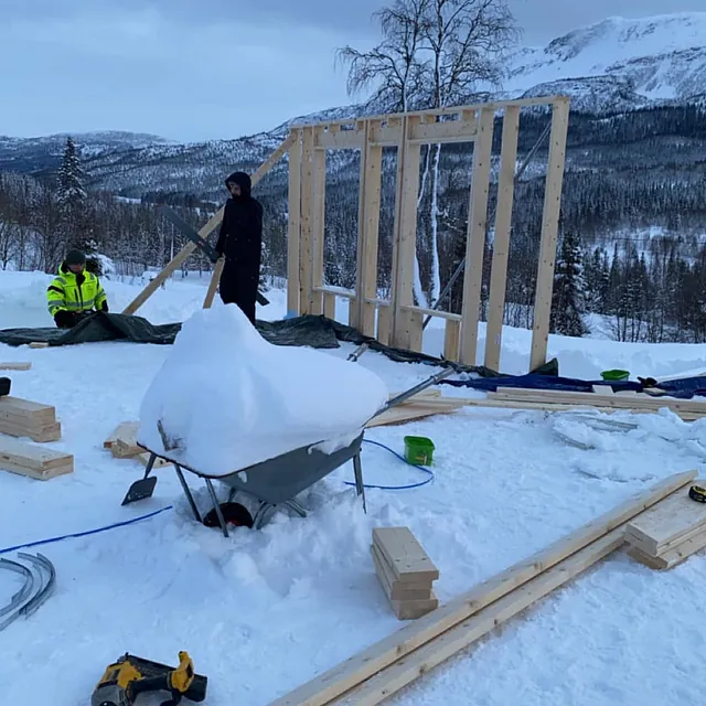 Arbeid utført av Tømrerteam Helgeland As 
